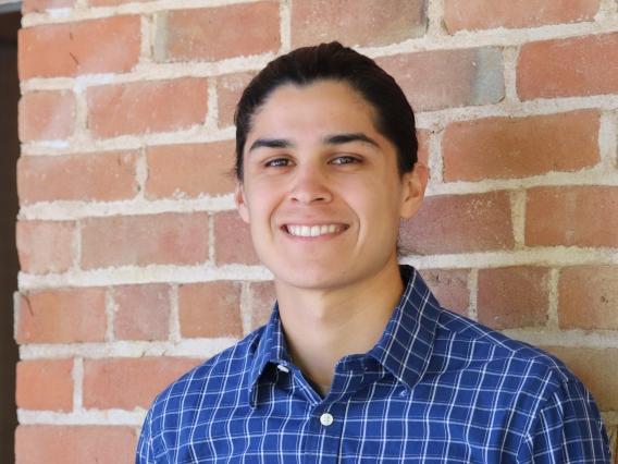Christian Galindo, a Sustainable Plant Systems major