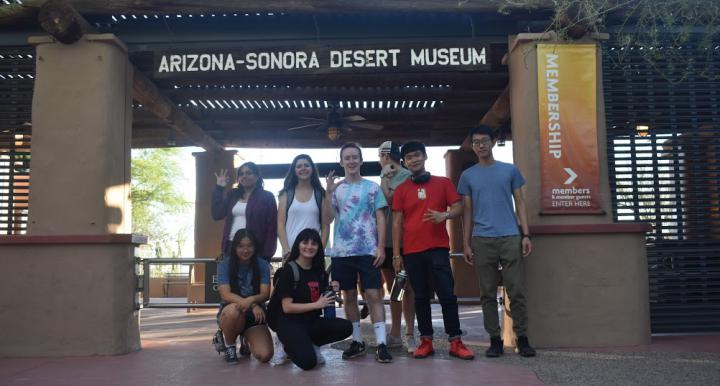SWES Club students visited the Arizona Sonora Desert Museum 